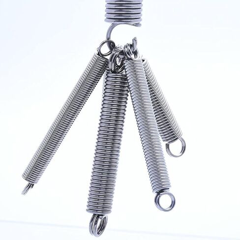 1 pcs Wire Diameter 1.5mm, Outer Diameter 16mm, Length 50-320mm 304 Stainless Steel Small Tension Dual Hook Spring Hook Expansion(70mm) in Saudi Arabia