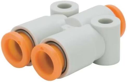Y Union, 1/4 in., Tube x Tube, Mfr: KQ2U07-00A-A in Saudi Arabia