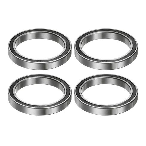 4pcs 6808-2RS Deep Groove Ball Bearing 40mm Bore 52mm AD 7mm Thick Steel Double Seal Bearing for Motors Pumps Conveyors in Saudi Arabia