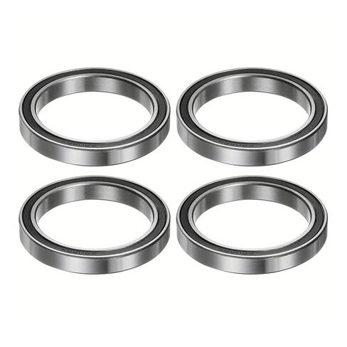 4pcs 6808-2RS Deep Groove Ball Bearing 40mm Bore 52mm AD 7mm Thick Steel Double Seal Bearing for Motors Pumps Conveyors in Saudi Arabia