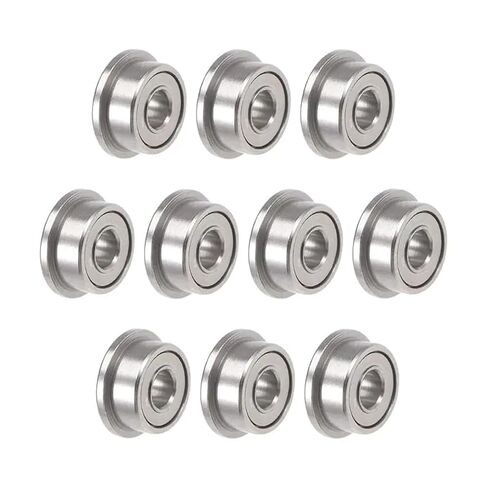 10pcs MF63ZZ Flange Ball Bearing 3x6x2.5mm Full Complement Bearings 10pcs(2x5x2.5mm) in Saudi Arabia