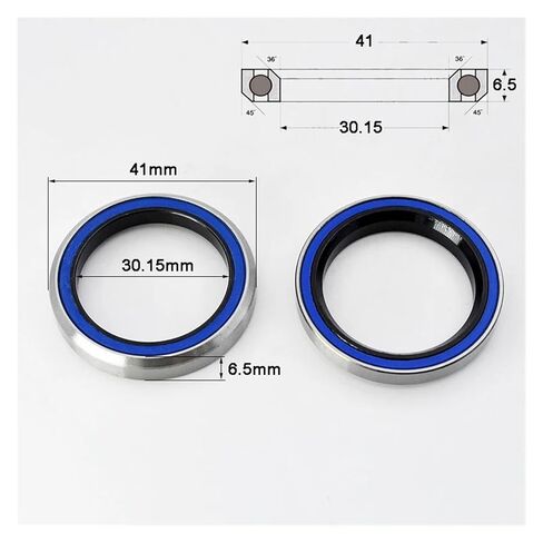 36°/45° MH P03K Bicycle General Headset Bearing 30.15 * 41 * 6.5 Mm in Saudi Arabia