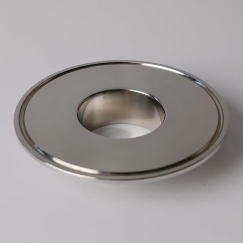 تجهيزات صحية ذات غطاء نهائي من الفولاذ المقاوم للصدأ ومخفض ثلاثي المشبك (مشبك ثلاثي من 2 بوصة إلى 4 بوصة) in Kuwait