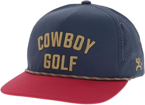 HOOEY Cowboy Golf Adjustable Snapback Hat with Embroidered Logo in Kuwait
