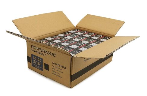Powernail PS5010C 20 مقياس 1/2 بوصة تاج 5/16 بوصة طول نقطة إزميل دبابيس مجلفنة مجمعة (العلبة 100,000) in Kuwait