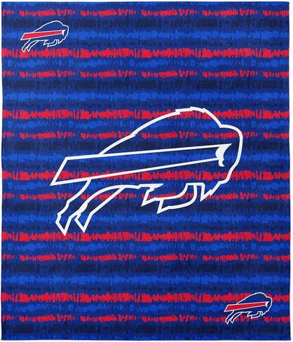 منشفة شاطئ من الألياف الدقيقة كبيرة الحجم من Northwest NFL Buffalo Bills، 60 × 70 بوصة - سريعة الجفاف، مقاومة للرمل، خفيفة الوزن، عالية الامتصاص، تصميم شيبوري in Saudi Arabia
