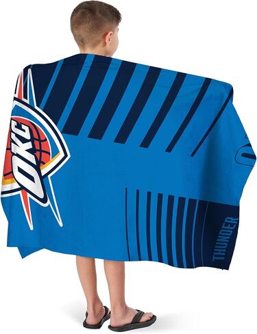 Northwest NBA Oklahoma City Thunder Oversized Microfiber Beach Towel, 40 x 72 Inches – Quick Dry, Sand Resistant, Lightweight, Highly Absorbent, Riser Design in Saudi Arabia