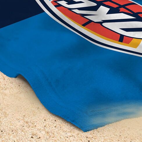 Northwest NBA Oklahoma City Thunder Oversized Microfiber Beach Towel, 40 x 72 Inches – Quick Dry, Sand Resistant, Lightweight, Highly Absorbent, Riser Design in Saudi Arabia