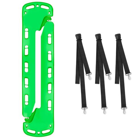 ASA Techmed 72 Inch Easy Break-Away Split Scoop Stretcher - Durable, Lightweight for Patient Transport & Water Rescue. 450 Pound Capacity. Meets SMR protocols. EMS, EMT, Hospital & Athletic Trainers. in Saudi Arabia