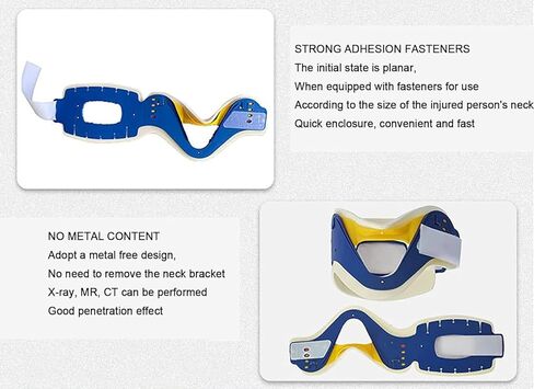 Portable Lifesaving Stretcher, 350 Lbs Load-Bearing, Ideal for Water Parks, Pools, Rafting, Sports Fields, with Neck Support for Enhanced Safety and Comfort in Saudi Arabia