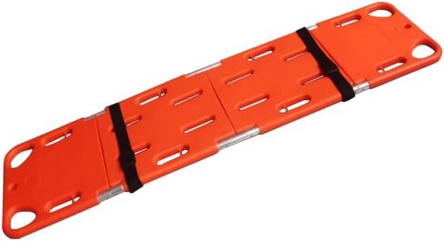 Foldable Spine Board Stretcher - Lightweight Portable Patient Transfer Backboard for EMT Immobilization, Rescue & Ambulance Use - Durable PE Plastic Design in Saudi Arabia