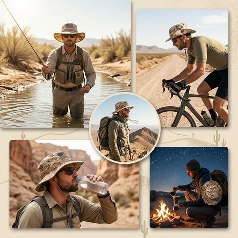 ارتداء الرأس التكتيكي العسكري/قبعة القبعة لصيد الأسماك والأنشطة في الهواء الطلق مع تصحيح الولايات المتحدة الأمريكية in Kuwait