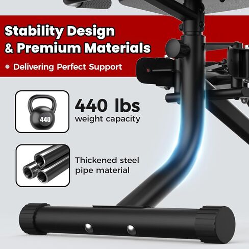 آلة إبعاد الورك للصالة الرياضية المنزلية، معدات تمرين الأرداف ذات 9 مستويات، أداة بناء الغنائم مع شريطين للمقاومة، أداة تمرين الأرداف والفخذين 2 في 1 للنساء والرجال in Kuwait