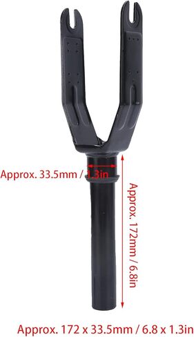 Electric Scooter Fork, 172x33.5mm/6.8x1.3in Anti Vibration Front Fork Replacement Aluminum Alloy Skateboard Accessories for M365 M365PRO PRO2 in Saudi Arabia