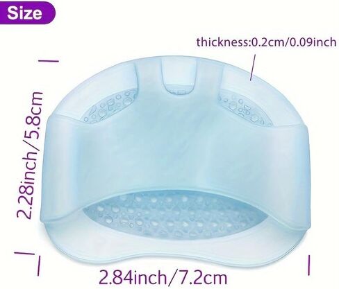 3Pairs Silicone Metatarsal Pads for Arch Support & Pain Relief - Ideal for Running, Hand Wash Only, Foot Arch Support in Saudi Arabia