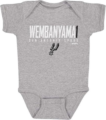 500 LEVEL Victor Wembanyama San Antonio Spurs One-Piece Infant Bodysuit - Victor Wembanyama San Antonio Spurs Elite in Saudi Arabia