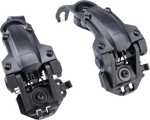 GoldenBall Headset Adapter ARC Helmet Rail Mount Kit for Sordin Headsets - (Black) in Saudi Arabia