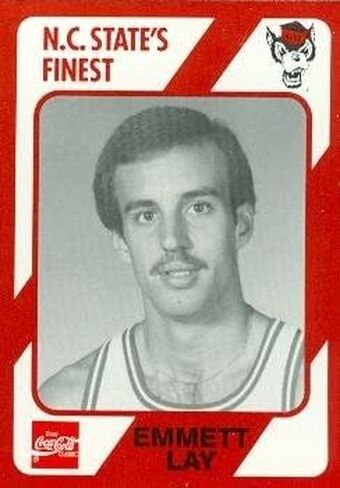 Autograph Warehouse Emmett Lay Basketball Card (N.C. North Carolina State) 1989 Collegiate Collection No.113 in Saudi Arabia