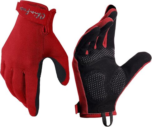 ChinFun Full Finger Workout Gloves for Men Breathable Gym Exercise Weight Lifting Gloves Full Palm Protection Deep in Saudi Arabia