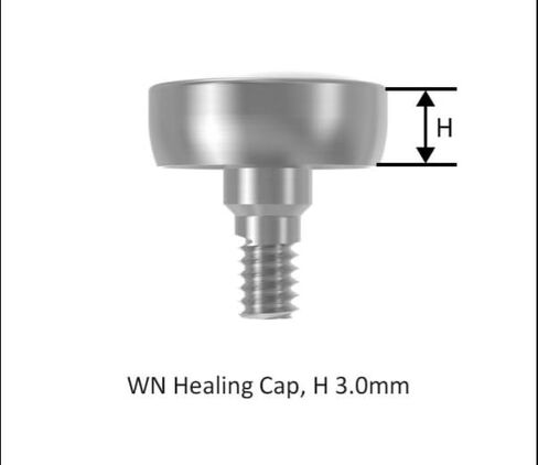 BC Tissue Level Healing Cap Compatible Straumann，Wide Neck，Gingival Height: 3.0mm in Kuwait
