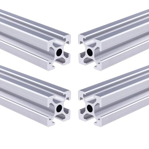 10 قطعة 800 مللي متر فضي T نوع 2020 ملف بنتوء من الألمنيوم المعيار الأوروبي بأكسيد دليل السكك الحديدية الخطية لأجزاء الطابعة ثلاثية الأبعاد وآلة التصنيع باستخدام الحاسب الآلي in Kuwait