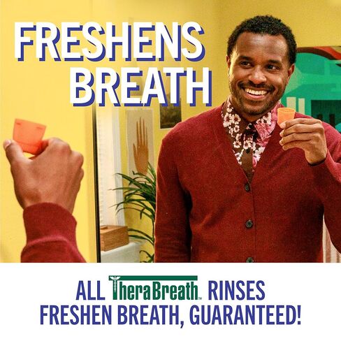 TheraBreath Healthy Gums Oral Rinse, Antigingivitis, Clean Mint Flavor, Dentist Formulated to Help Prevent Gingivitis and Support Gum Health, Alcohol Free, 1 Liter in Kuwait