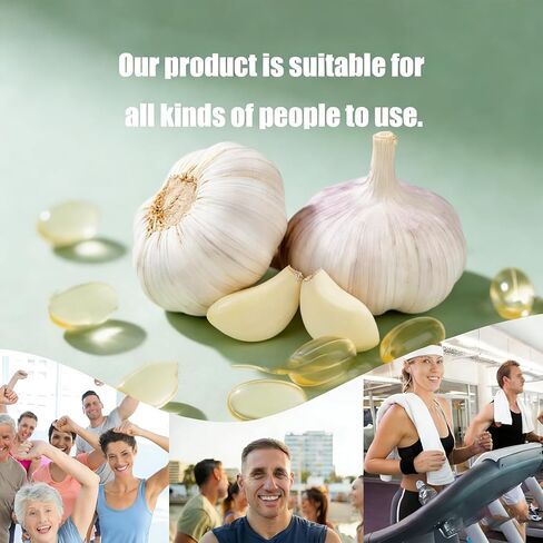 1PCSLouma Odorless Aged Garlic, Aged Garlic Extract - 300 Count,24 Month Organic Aged Garlic Supplement- Non-GMO,Vegetarian (1PCS) in Saudi Arabia