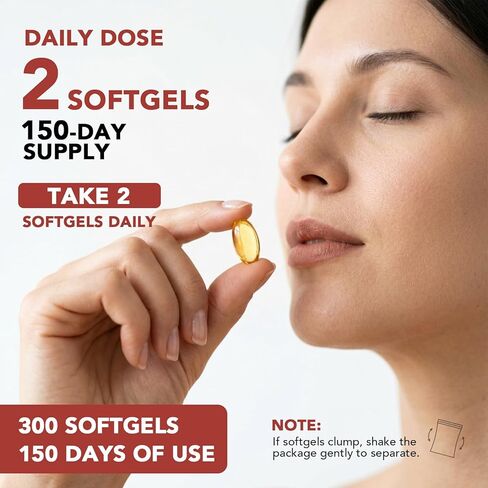 Aged Garlic Extract - 10000mg Odorless Organic Garlic Supplements for Daily Wellness & Cardiovascular Wellness Routines, Supports Immune & Antioxidant Health, Non-GMO, Gluten-Free, 300 Softgels in Kuwait