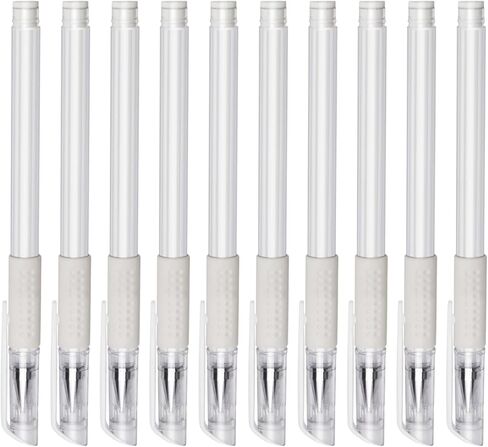 10x White Skin Marker Pen - Neutral Tip - Precise Eyebrow Tool for Beauty Salons in Saudi Arabia