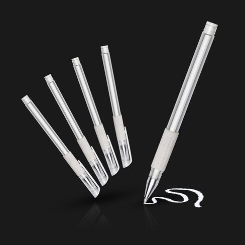 10x White Skin Marker Pen - Neutral Tip - Precise Eyebrow Tool for Beauty Salons in Saudi Arabia