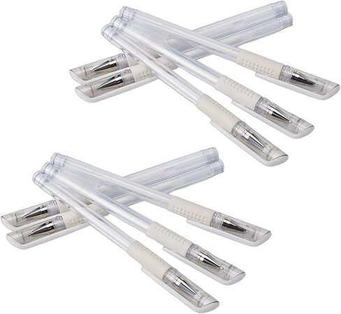 10x White Skin Marker Pen - Neutral Tip - Precise Eyebrow Tool for Beauty Salons in Saudi Arabia