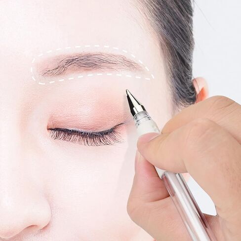10x White Skin Marker Pen - Neutral Tip - Precise Eyebrow Tool for Beauty Salons in Saudi Arabia