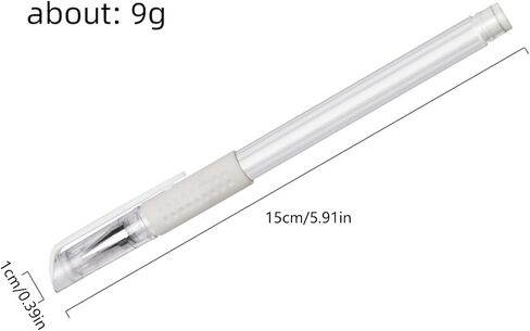 10x White Skin Marker Pen - Neutral Tip - Precise Eyebrow Tool for Beauty Salons in Saudi Arabia