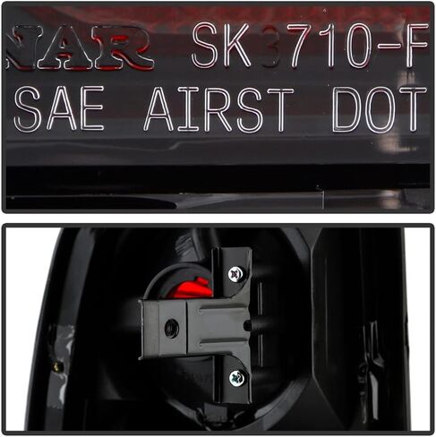 AKKON - For 1998-2004 Nissan Frontier Pickup Truck JDM Black Tail Brake Lights Lamp Left + Right Set in Kuwait