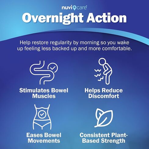 أقراص سينا ​​الملينة ذات القوة القصوى - 25 ملغ من السينوسيدات لتخفيف الإمساك طوال الليل - أقراص سينا ​​الطبيعية - حبوب ملين نباتية لطيفة منشطة (60 قرصًا) in Kuwait