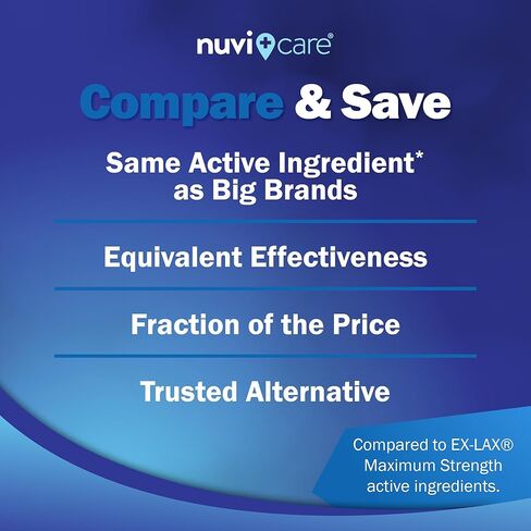 أقراص سينا ​​الملينة ذات القوة القصوى - 25 ملغ من السينوسيدات لتخفيف الإمساك طوال الليل - أقراص سينا ​​الطبيعية - حبوب ملين نباتية لطيفة منشطة (60 قرصًا) in Kuwait