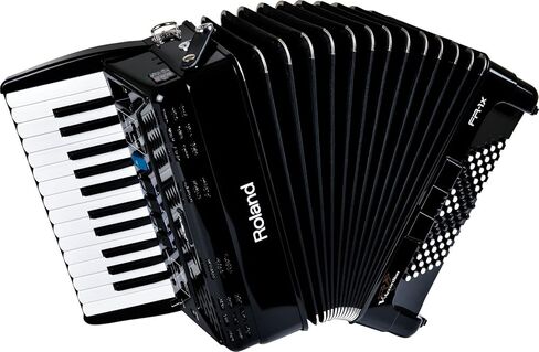 Roland FR-1X Premium V-Accordion Lite with 26 Piano Keys and Speakers, Black in Saudi Arabia