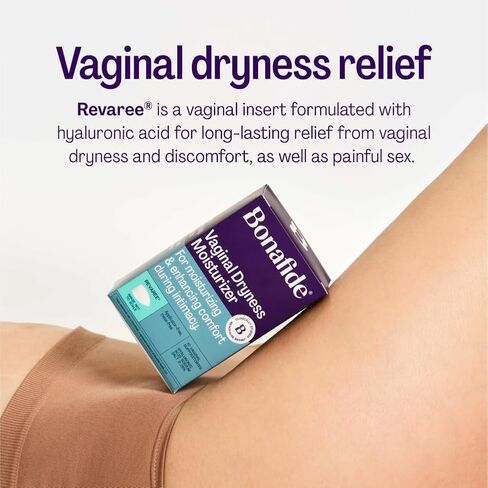 Bonafide Clairvee + Revaree - خالي من الهرمونات والأدوية لتخفيف الرائحة والحكة المهبلية والإفرازات + مرطب مهبلي بحمض الهيالورونيك - كمية تكفي لمدة شهر واحد in Kuwait