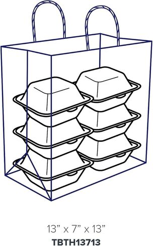 أكياس ورق كرافت من أمير كير رويال بمقابض ملتوية، 33.02 سم × 17.78 سم × 33.02 سم، علبة بها 250 قطعة in Kuwait
