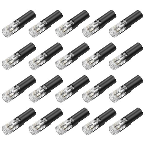 1 Pin Low Voltage Wire Connector for 16-18 AWG, Single Wire Plug-in Quick Disconnect Connector with Locking Buckle, No-Strip Solderless Splice for Automotive, LED Lights, DIY (20 Pcs) in Saudi Arabia