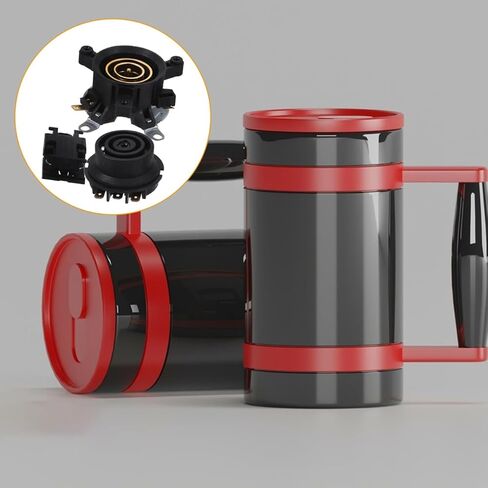1set Temperature Control Base for Electric Kettle Coupler Easy Installation Safe and High Sensitivity Compatible Electric Kettles Kitchen Accessory in Saudi Arabia