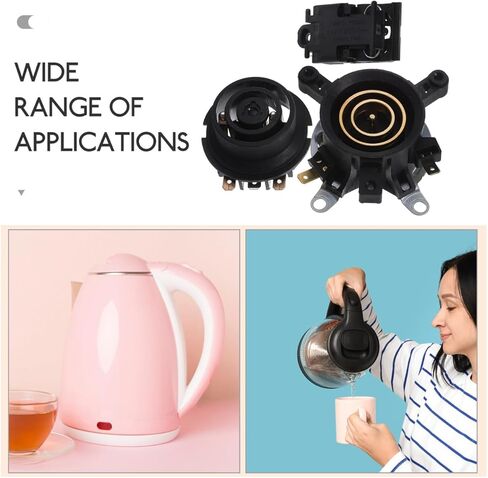 1set Temperature Control Base for Electric Kettle Coupler Easy Installation Safe and High Sensitivity Compatible Electric Kettles Kitchen Accessory in Saudi Arabia