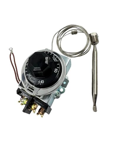 Thermostat Fit for Steam Table, Buffet Table Temperature Control, 30A RES 125-277VAC, Temp Range 60-250°F Temp Controller with 3/8" X 4-1/2" Bulb in Kuwait
