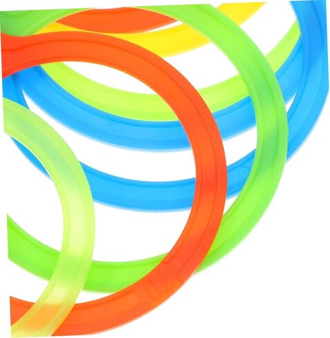 HANABASS 2Pcs Fruit Gauge Durable Plastic Measuring Rings for Accurate Grading of Apples and Other Fruits Compact Tool for Efficient Sorting and in Saudi Arabia