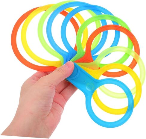 HANABASS 2Pcs Fruit Gauge Durable Plastic Measuring Rings for Accurate Grading of Apples and Other Fruits Compact Tool for Efficient Sorting and in Saudi Arabia