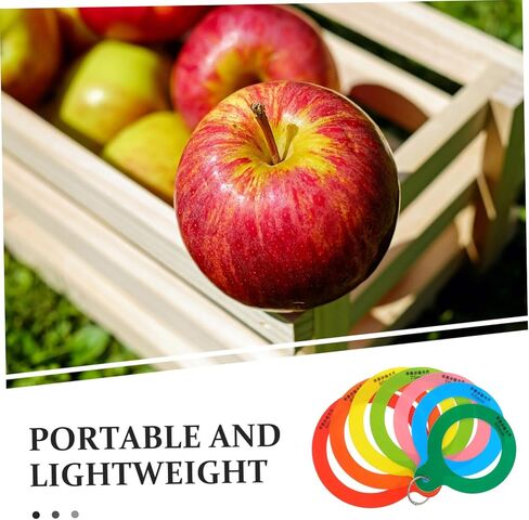 LIFKOME Fruit Diameter Measuring Gauge Portable Ruler for Apples Oranges Easy to Use Fruit Grading Tool for Accurate Measurement and Sorting of Fruits Vegetables in Saudi Arabia