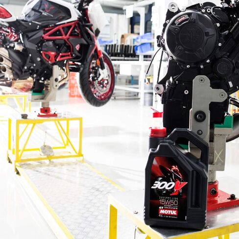 Motul 300V 4T Factory Line 10W-40 Synthetic Oil 1 Liter (104118) in Kuwait