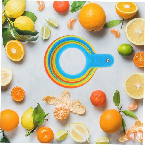 BESPORTBLE 2PCS Fruit Diameter Measuring Tool Plastic Fruit Size Ring Diameter Gauge for Home Use in Saudi Arabia