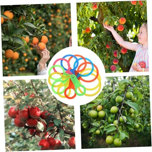 2pcs Fruit Measuring Device Fruit Diameter Measure Citrus Ring Vegetable Gauge Tool Plastic Measuring Lap Simple Operation in Saudi Arabia