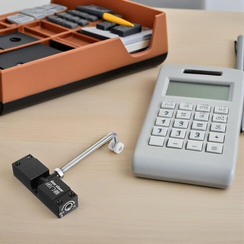 باب زنبركي مزدوج قابل للتعديل قطعتان، آلية إغلاق ذاتية بكرة من سبائك الألومنيوم المربعة باللون الأسود للأبواب المفصلية السكنية والتجارية in Kuwait